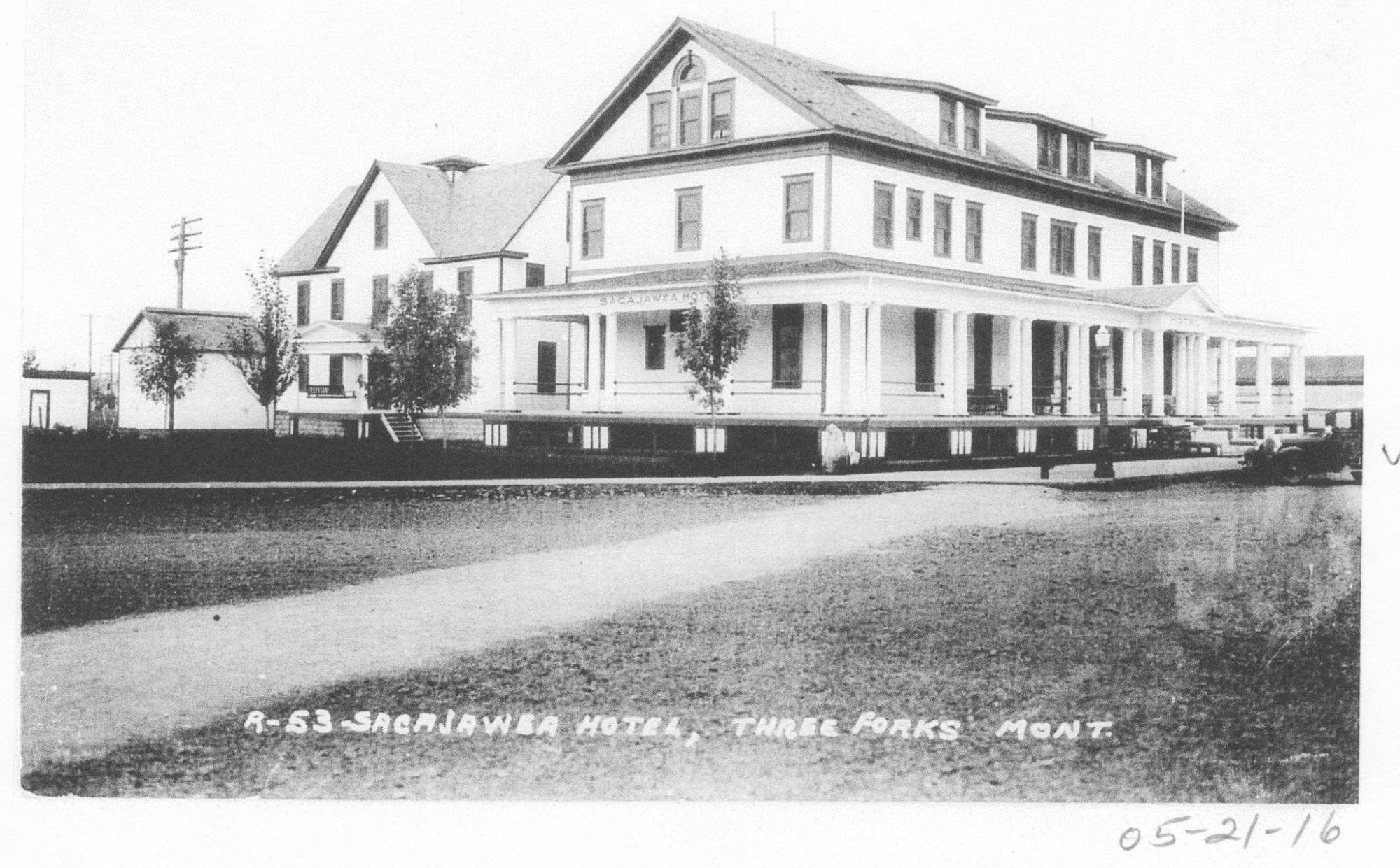 The Sacajawea Hotel Three Forks Exterior foto